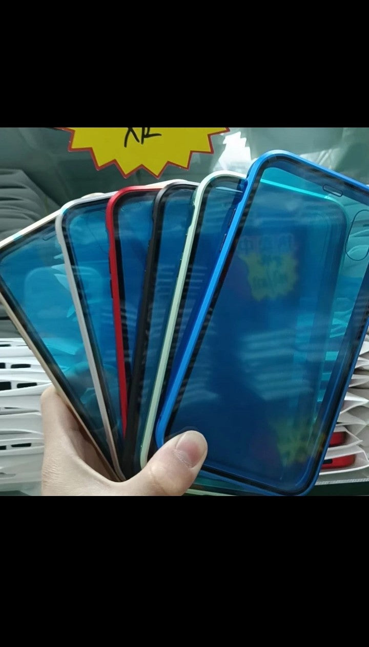 Magnetic Tempered Glass Case