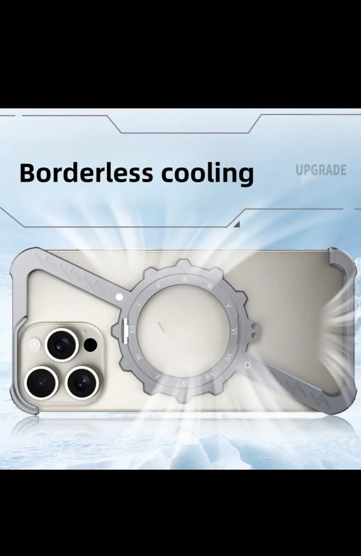 2025 New Anti - fall for airbag for iphone 27 pro max case 360 degree rotating magnetic Holder Unique shape, Metal protective phone Case