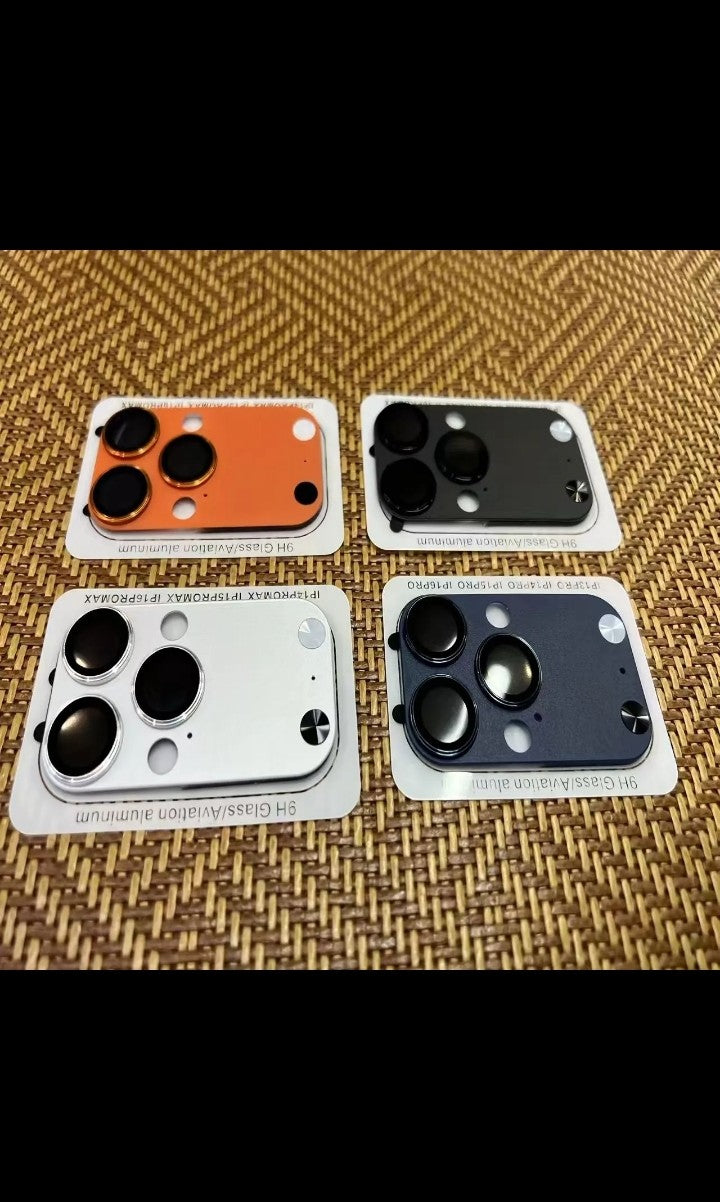 High Quality Metal armor lens film for iphone 14 14 16 pro max 17 pro max Appearance Anti fingerprint camera protector