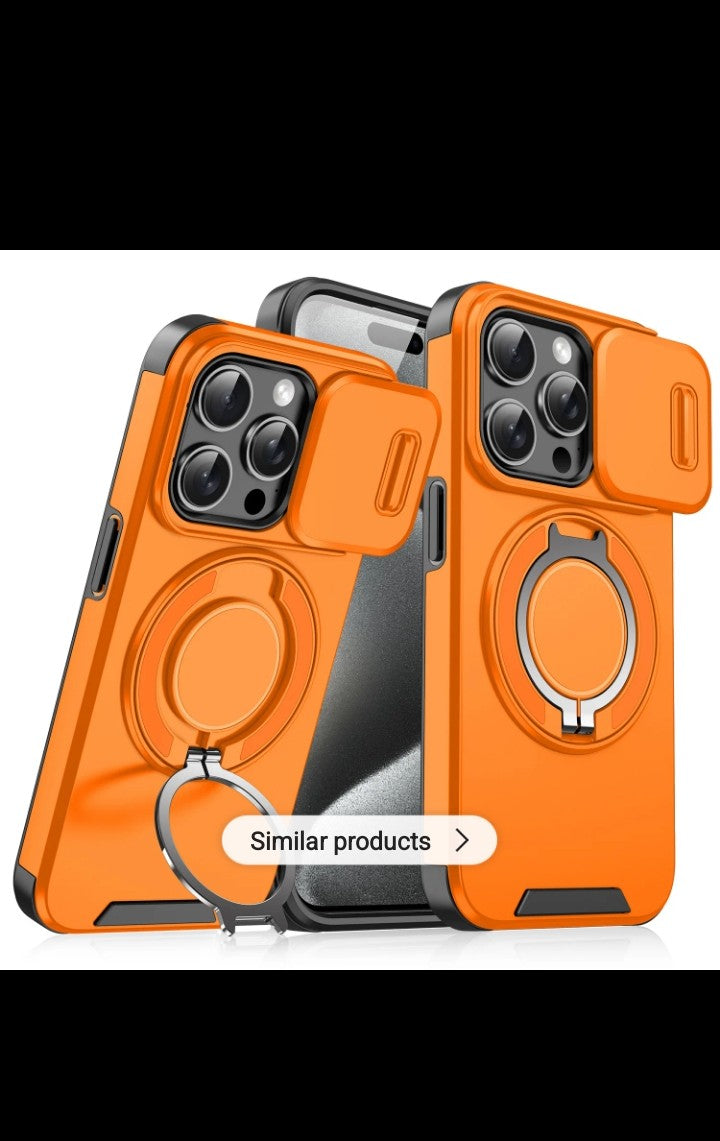 kickstand TPU PU Shock proof Car mount phone Case for iphone 16 15 14 13 pro plus