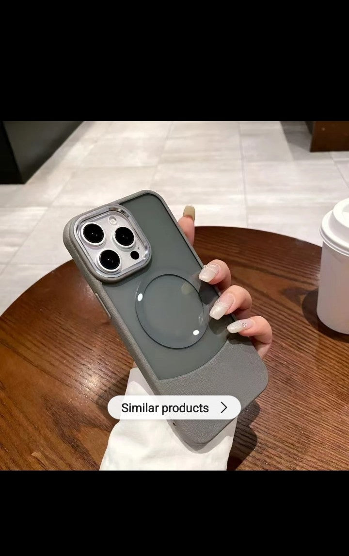 BIBER CAS WHOLESALE Magnetic Wireless Charging Mobile phone cover case Anti-fall for iphone 16 17 pro max 17 Air