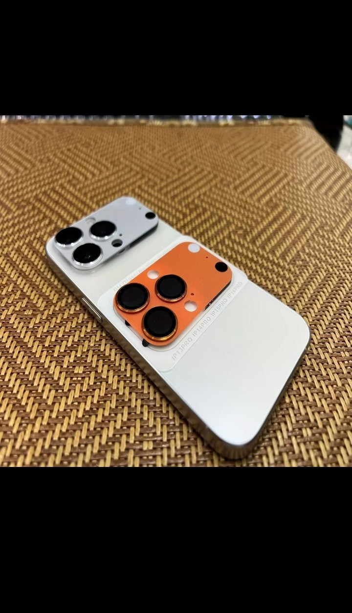 High Quality Metal armor lens film for iphone 14 14 16 pro max 17 pro max Appearance Anti fingerprint camera protector