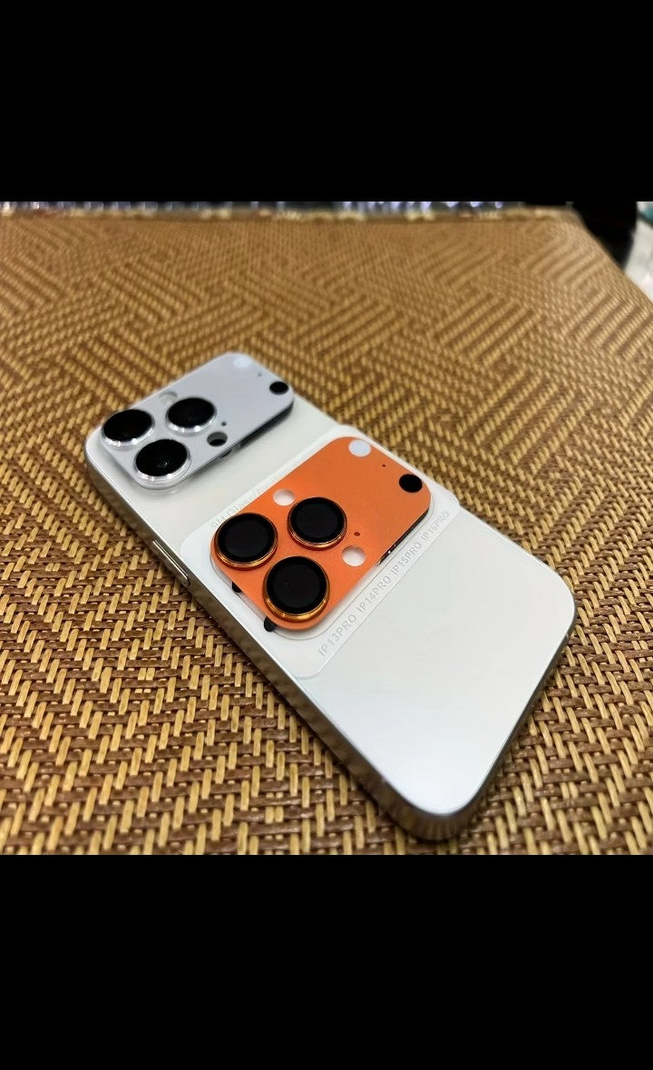 High Quality Metal armor lens film for iphone 14 14 16 pro max 17 pro max Appearance Anti fingerprint camera protector