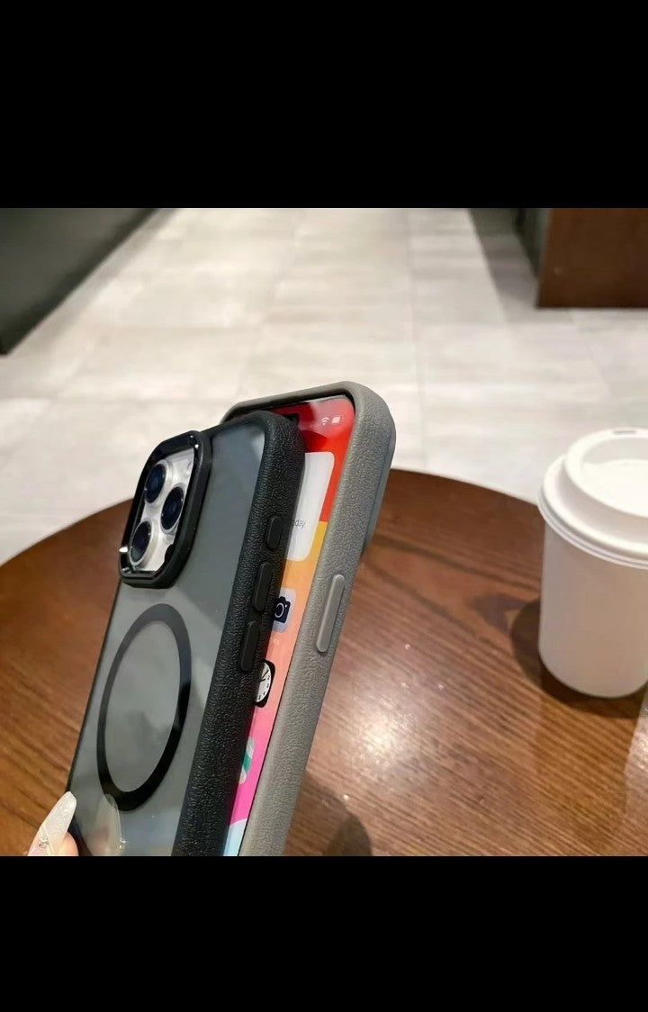 BIBER CAS WHOLESALE Magnetic Wireless Charging Mobile phone cover case Anti-fall for iphone 16 17 pro max 17 Air