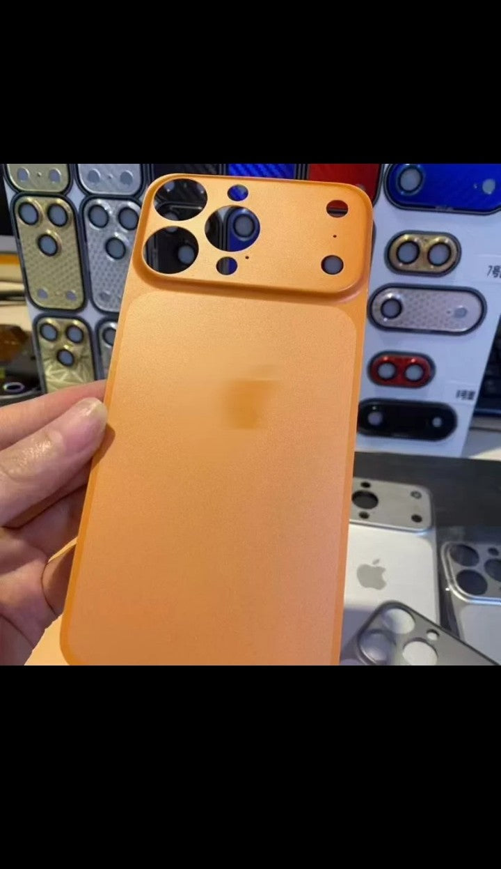 Hot selling Instant Change 17 protective Film for iphone 13 14 15 16 pro max Frosted Large window Intergrated Back sticker Film